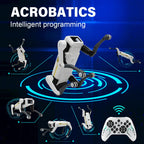 AI Robot Dog RC Toy with Voice Interaction App Control Programmable Singing Dancing Robot Dog