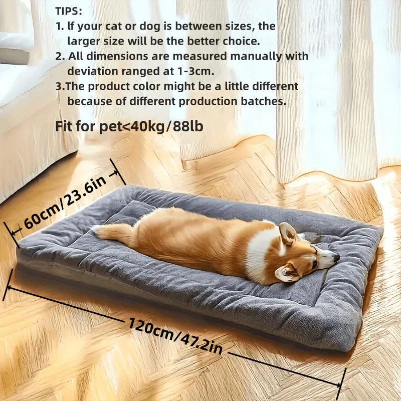 Oversized Plush, Soft-Polyester Dog & Cat Bed /Couch
