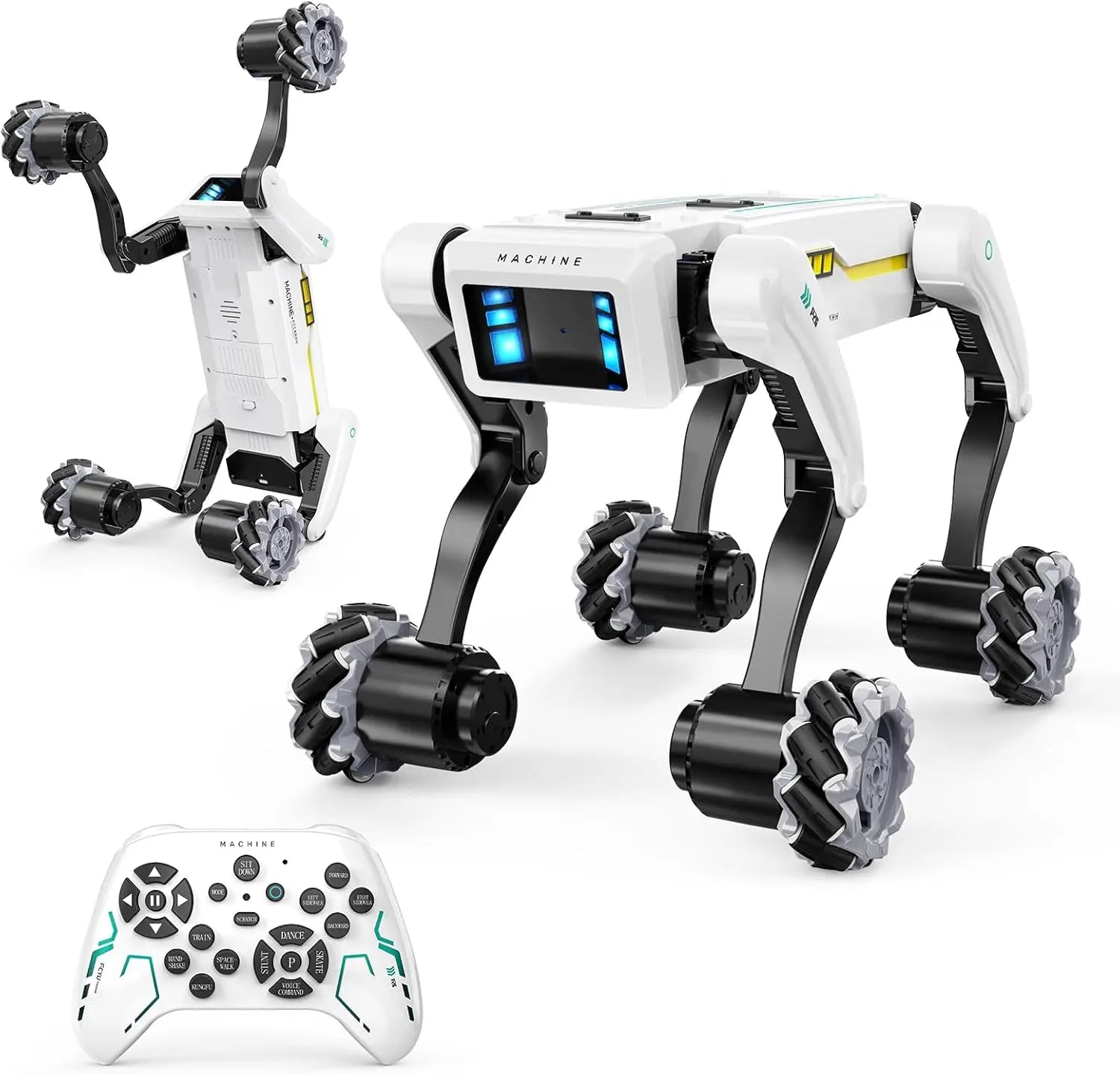 AI Robot Dog RC Toy with Voice Interaction App Control Programmable Singing Dancing Robot Dog